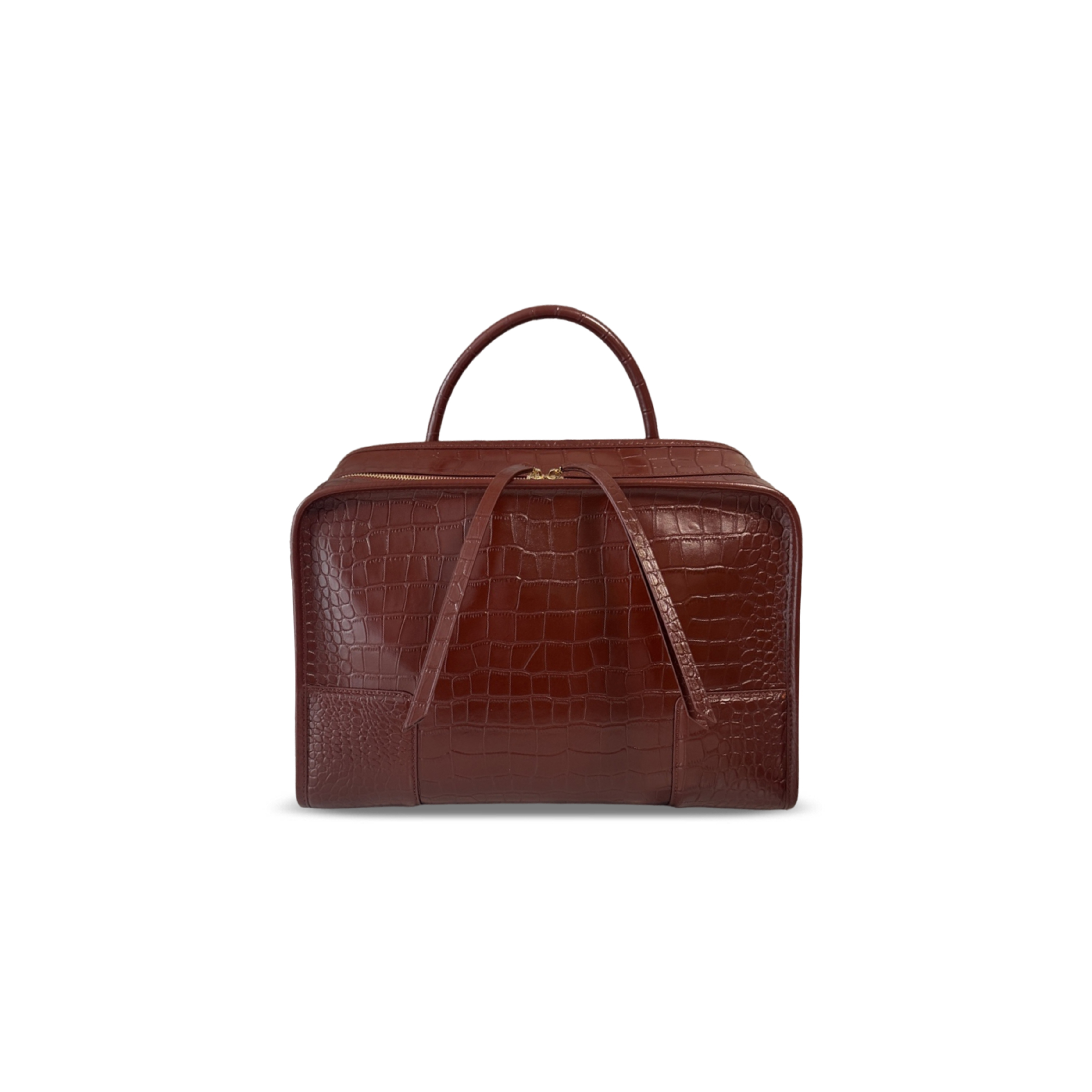 LOEWE LARGE AMAZONA 180 BAG IN CROCODILE-EMBOSSED A039ASRX02 (34.5*27*14cm)